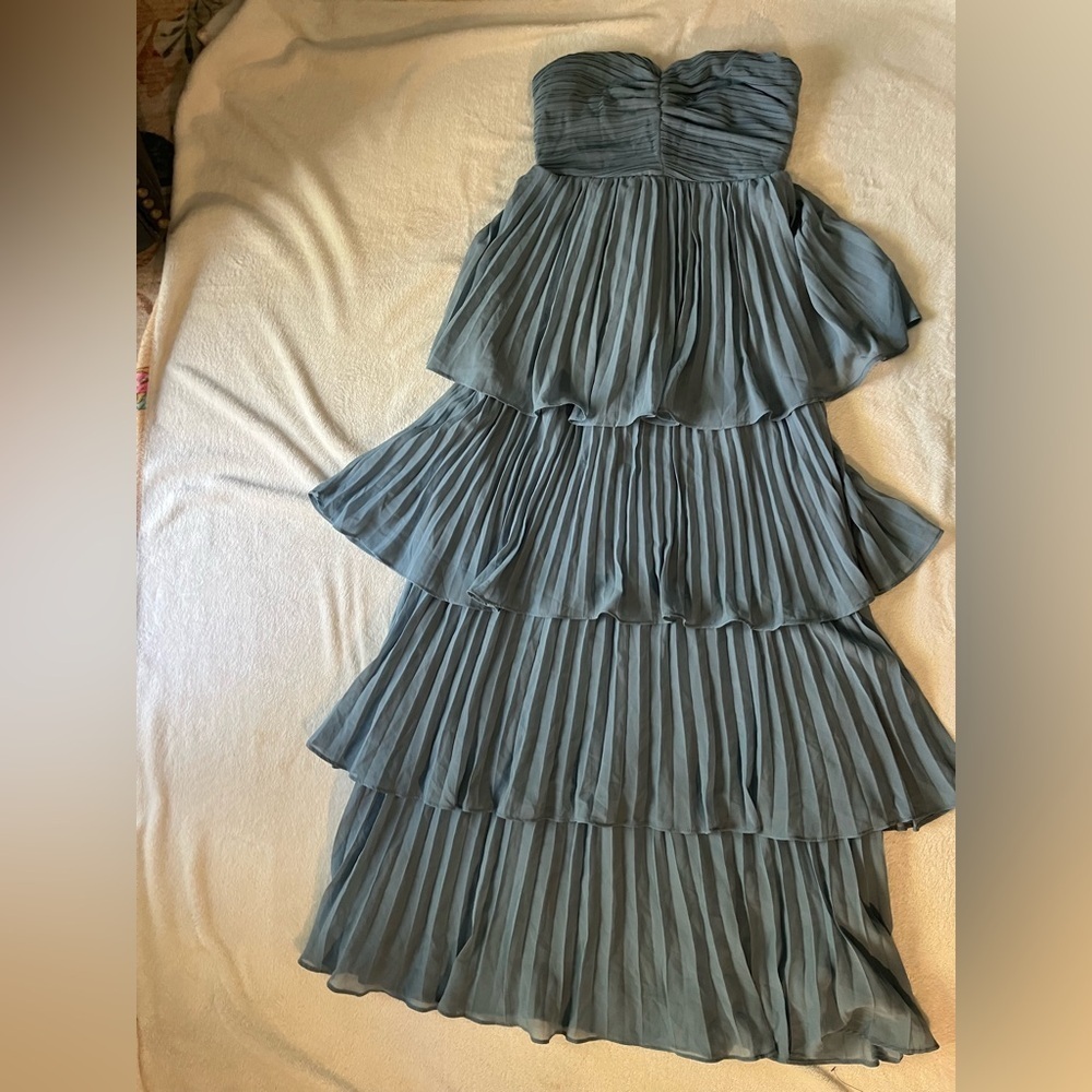 Lulus Seriously Sensational Light Blue Strapless Tiered
Maxi Dress - Picture 8 of 8